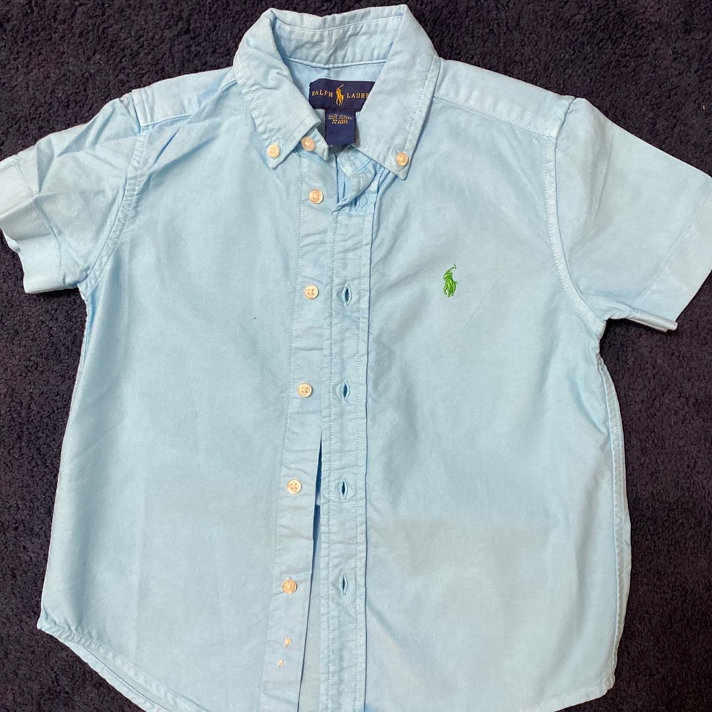 Ralph Lauren button up short sleeve shirt